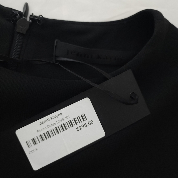 Jenni Kayne Plume Short Sleeve Midi Dress in Black - Picture 5 of 9